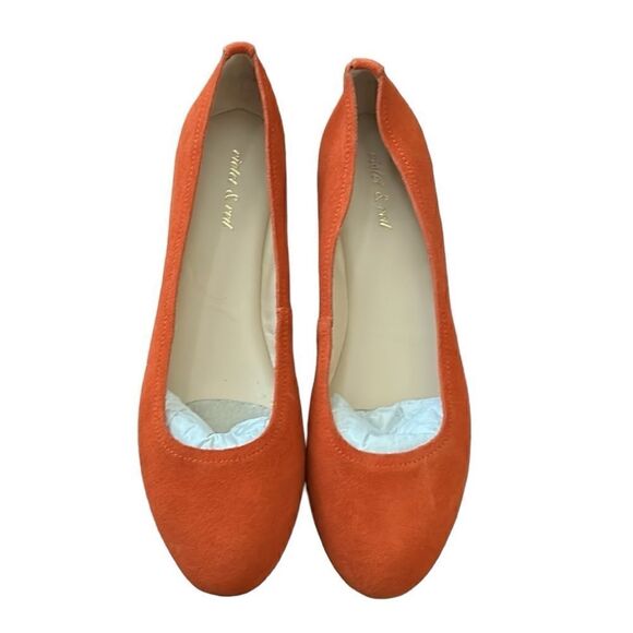 Violet and Red Orange Slip on Flat Shoe(Size 8.5M) - Picture 5 of 7